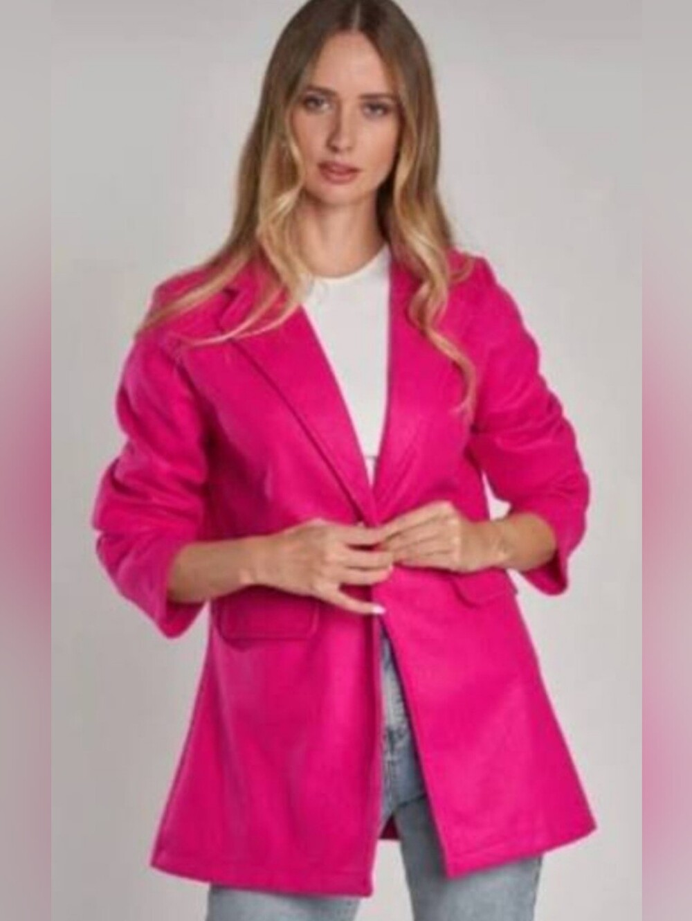 Fashion Nova💫Double-Breasted Blazer L